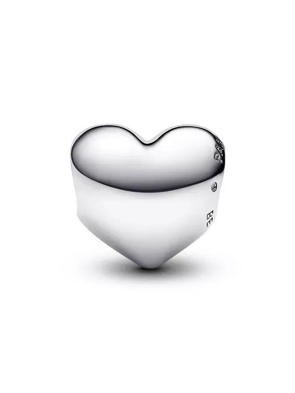 Серебряный брелок в форме сердца с гравировкой «Be Love» Pandora — изображение 2 из 3
