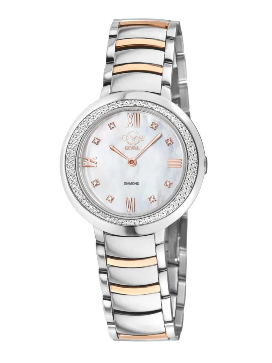 Женские часы Astor III Swiss Quartz Diamond Silver Stainless Steel Bracelet Watch GV2 by Gevril — изображение 1 из 3