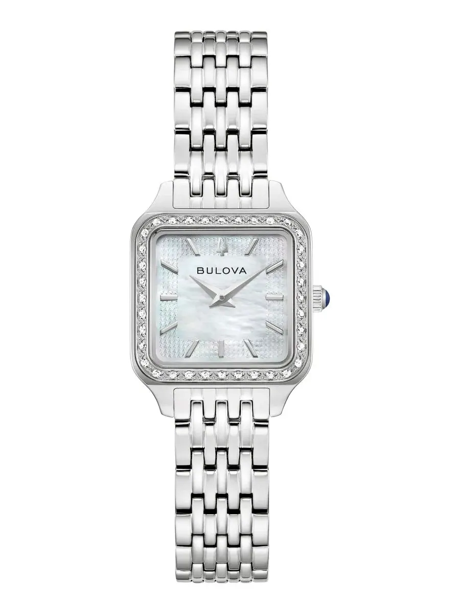 Женские часы Classic Sutton с браслетом из стали, 22,7 мм Bulova — изображение 1 из 5, оттенок серебристый