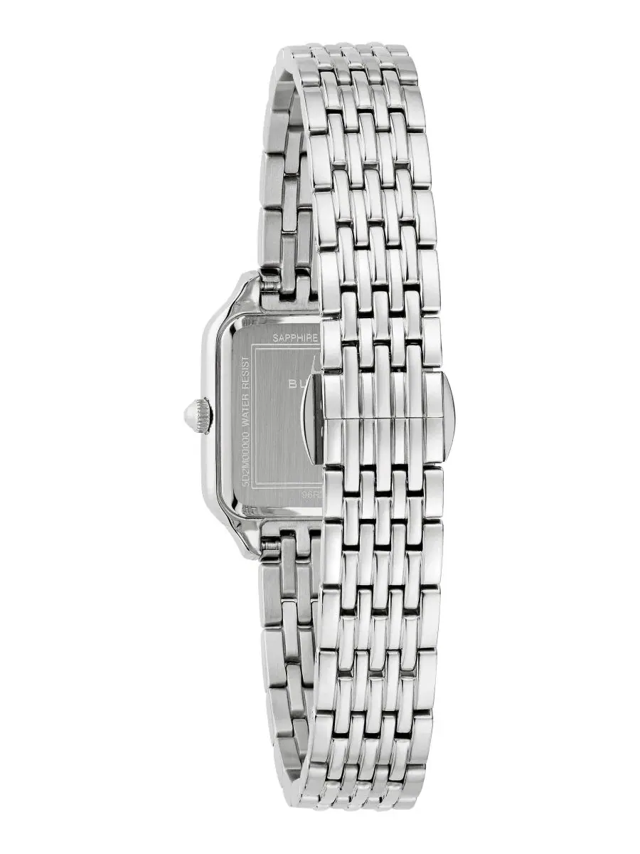 Женские часы Classic Sutton с браслетом из стали, 22,7 мм Bulova — изображение 3 из 5, оттенок серебристый