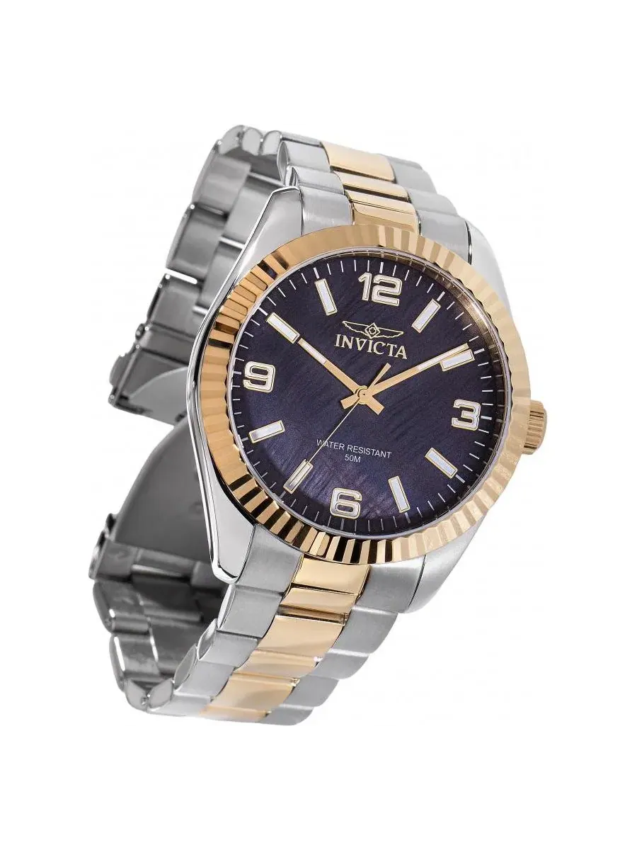 Мужские часы Specialty Quartz PC21 Dial, 43 мм Invicta — изображение 2 из 3, оттенок золотистый