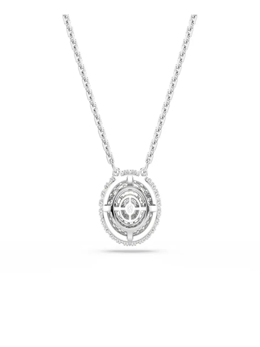 Подвеска Sublima с кристаллами, стерлинговое серебро с покрытием Swarovski — изображение 5 из 6, оттенок белый