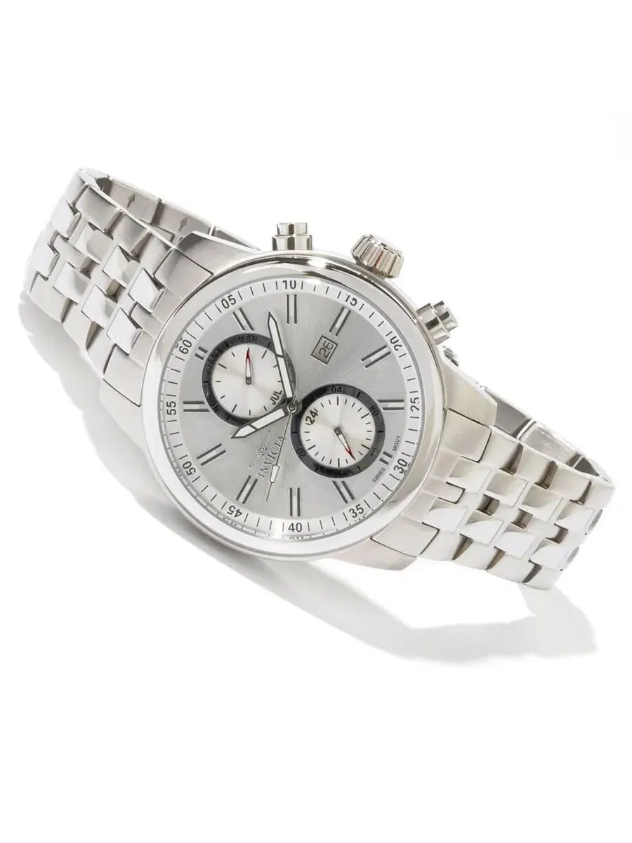 Мужские кварцевые часы 0248 Specialty Invicta — изображение 2 из 3, оттенок серебряный