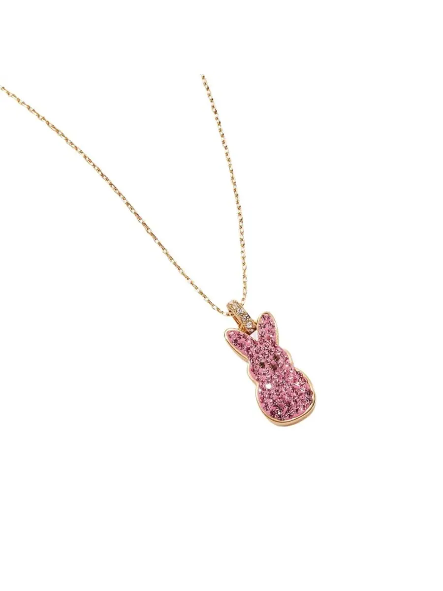 Подвеска PEEPS Pave Bunny Pendant Necklace Alex and Ani