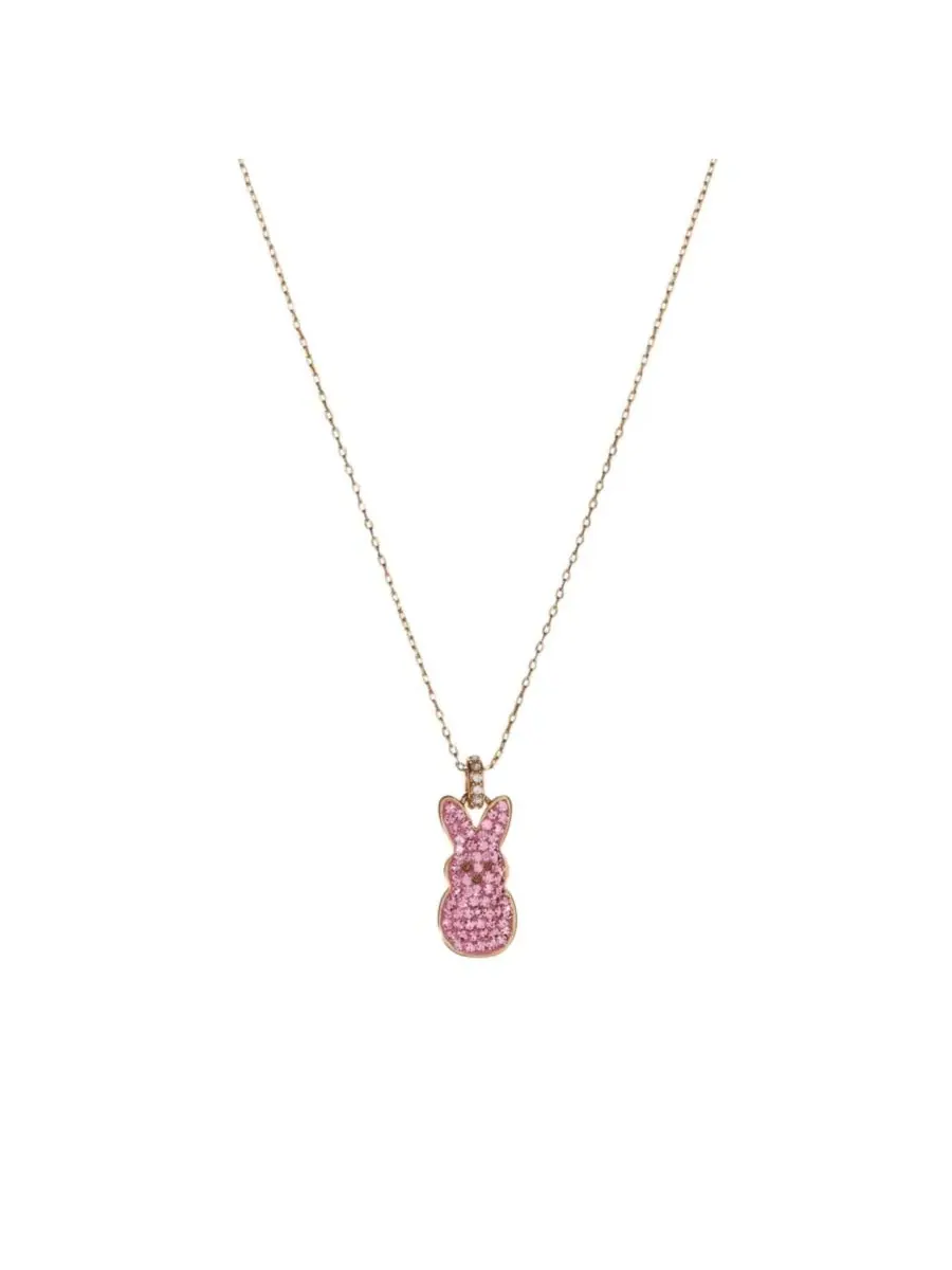 Подвеска PEEPS Pave Bunny Pendant Necklace Alex and Ani — изображение 2 из 6, оттенок нет цвета