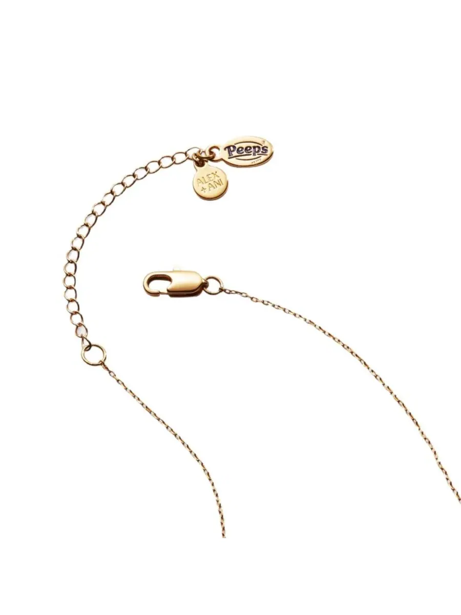 Подвеска PEEPS Pave Bunny Pendant Necklace Alex and Ani — изображение 3 из 6, оттенок нет цвета