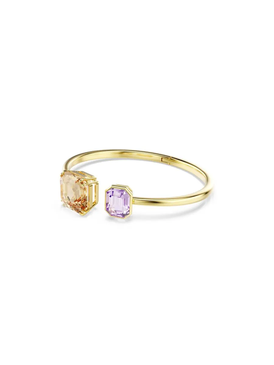 Браслет Swarovski Millenia с золотым покрытием Swarovski — изображение 3 из 7, оттенок розовый