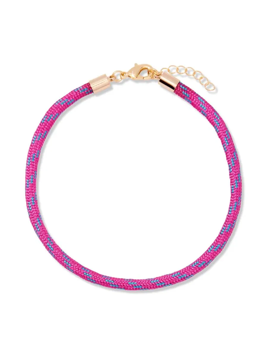 Браслет на щиколотку Catalina Anklet с позолотой brook & york — изображение 1 из 3, оттенок золотистый/розовый