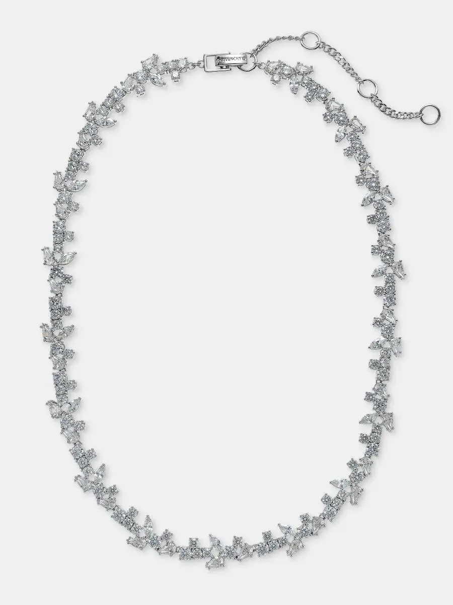Колье-ошейник с кубическим цирконием, 16" + 3" удлинитель Givenchy
