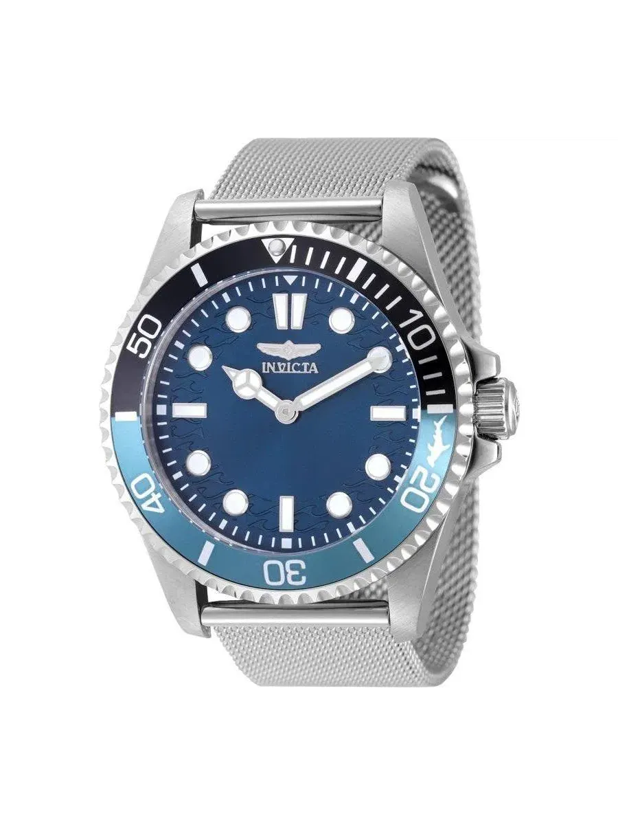 Часы Pro Diver Quartz 2026 с латунным циферблатом, модель 49686 Invicta, стальной — изображение 3 из 3