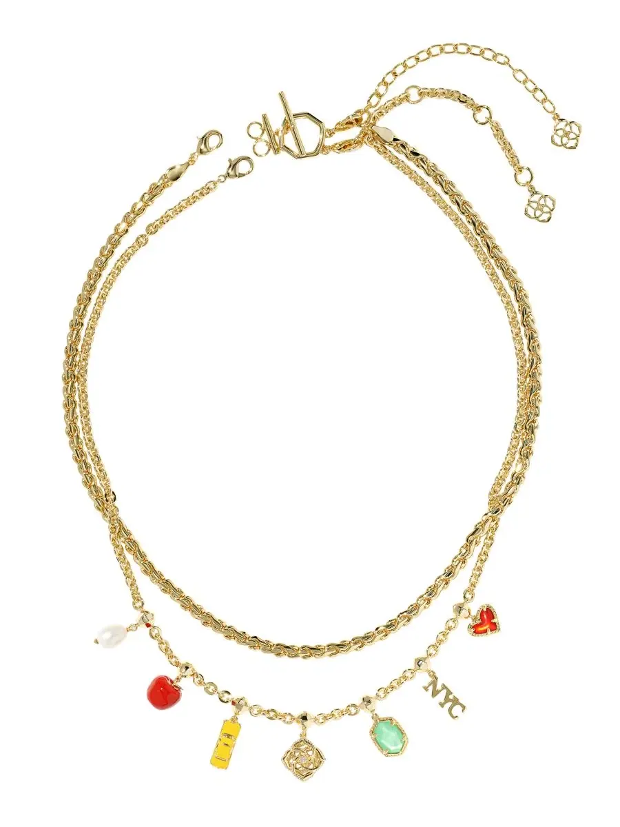 Кулон-подвеска с жемчугом NYC Icon Kendra Scott — изображение 3 из 11, оттенок золото