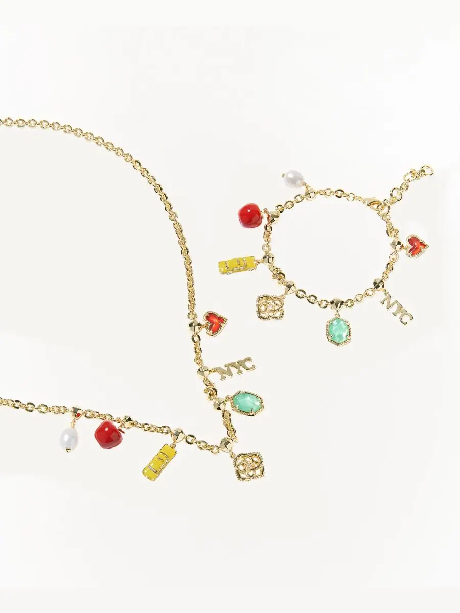 Кулон-подвеска с жемчугом NYC Icon Kendra Scott — изображение 6 из 11, оттенок золото