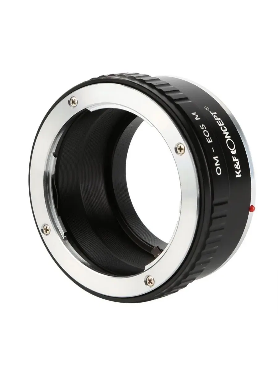 Переходное кольцо K&F Concept OM-EOS M, High Precision Lens Adapter Mount — изображение 2 из 9, оттенок нет цвета