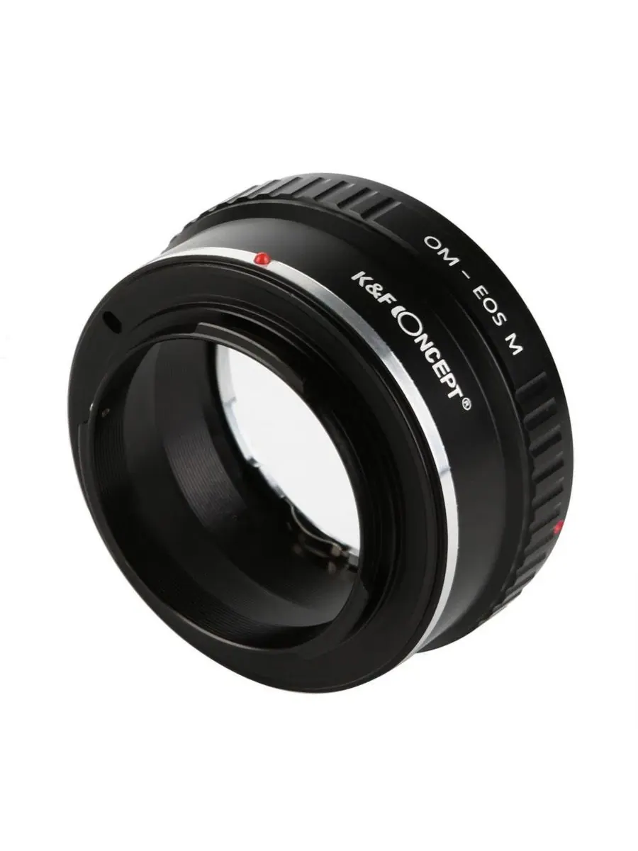Переходное кольцо K&F Concept OM-EOS M, High Precision Lens Adapter Mount — изображение 4 из 9, оттенок нет цвета