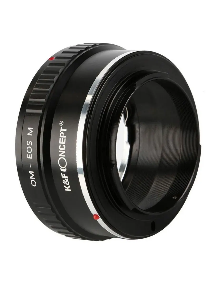 Переходное кольцо K&F Concept OM-EOS M, High Precision Lens Adapter Mount — изображение 5 из 9, оттенок нет цвета