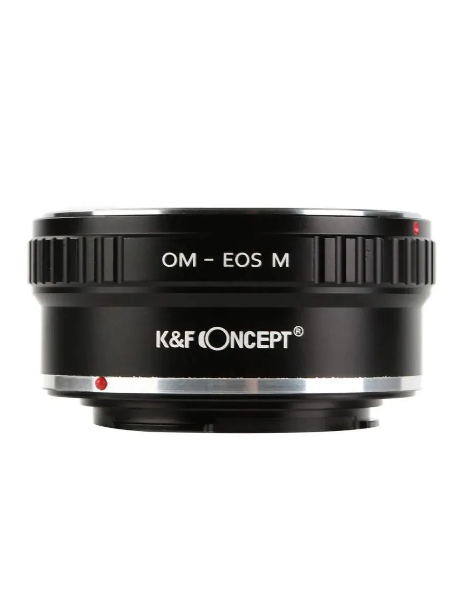 Переходное кольцо K&F Concept OM-EOS M, High Precision Lens Adapter Mount — изображение 8 из 9, оттенок нет цвета