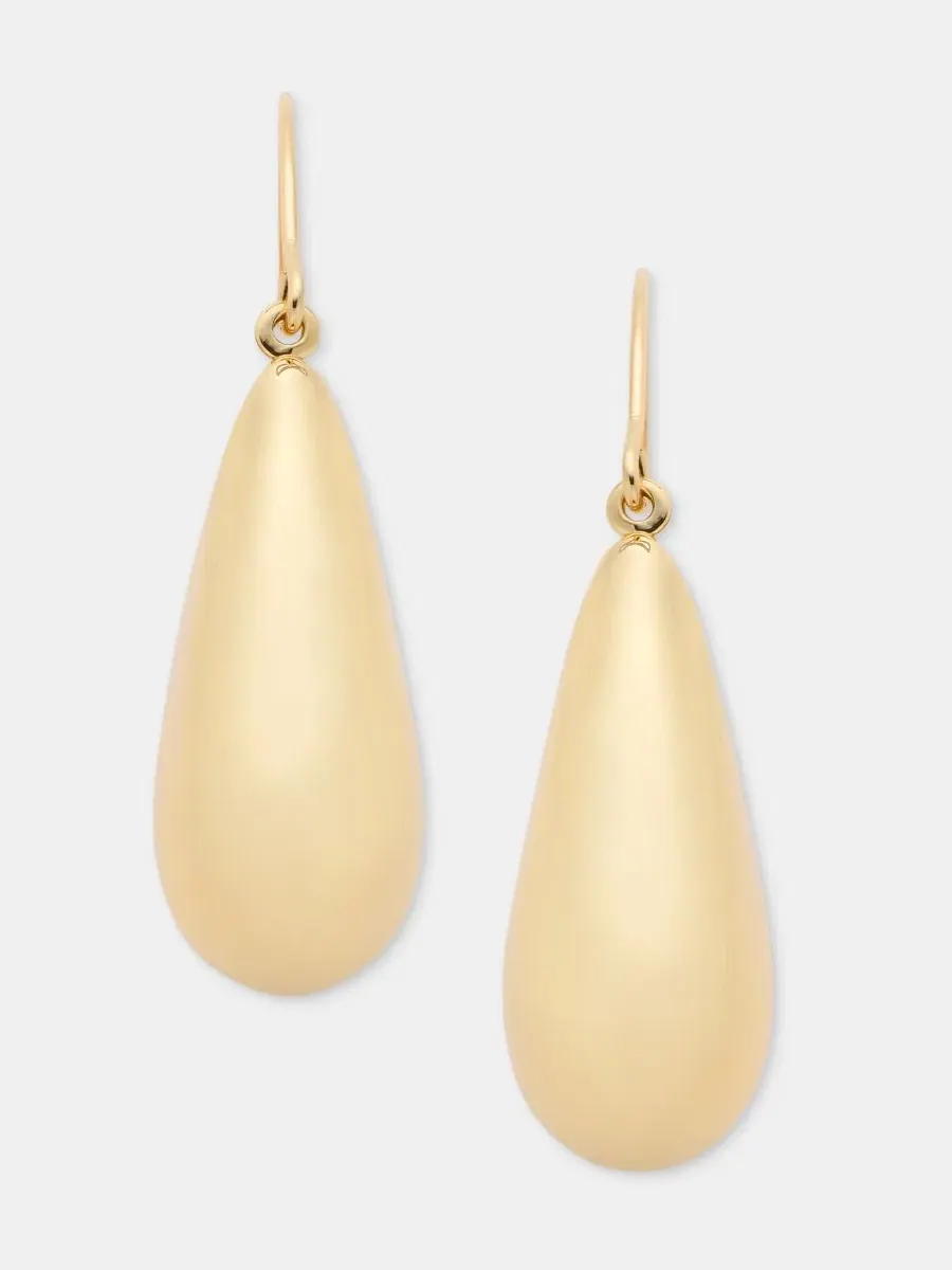 Серьги-кольца Puffy Statement Hoop DKNY