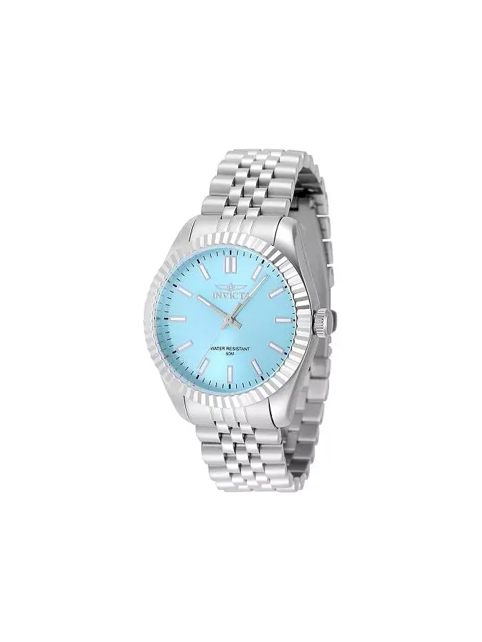 Женские часы 48907 Specialty Quartz с 3 стрелками и циферблатом Tiffany Blue Invicta — изображение 2 из 2, оттенок серебряный