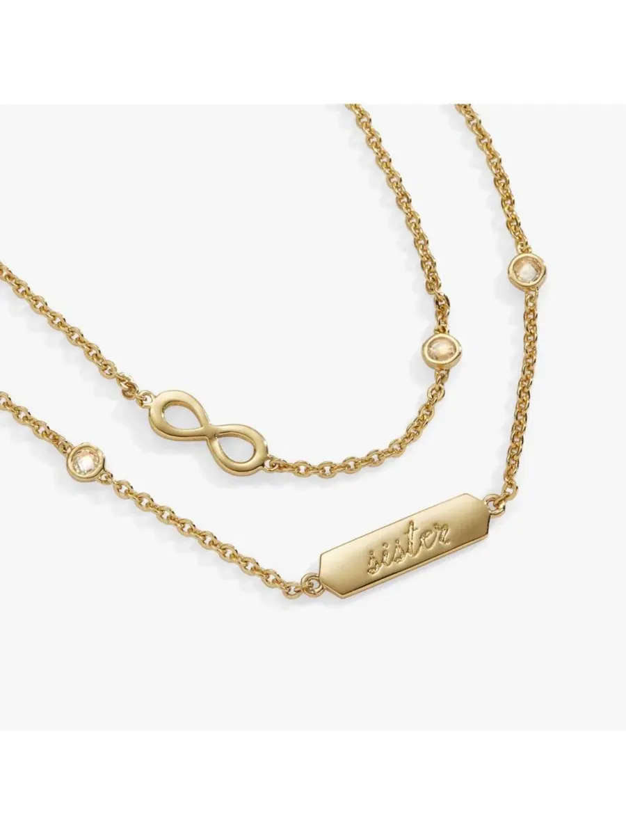 Браслет «Сестра Бесконечность» из двух нитей Alex And Ani — изображение 2 из 3, оттенок нет цвета