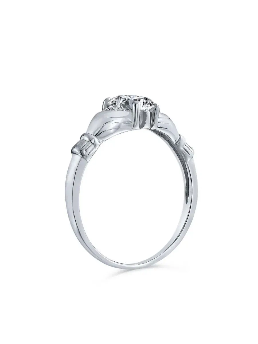 Кольцо «Лучшая подруга», «Сестра по студенческому братству» Bling Jewelry — изображение 4 из 4, оттенок прозрачный