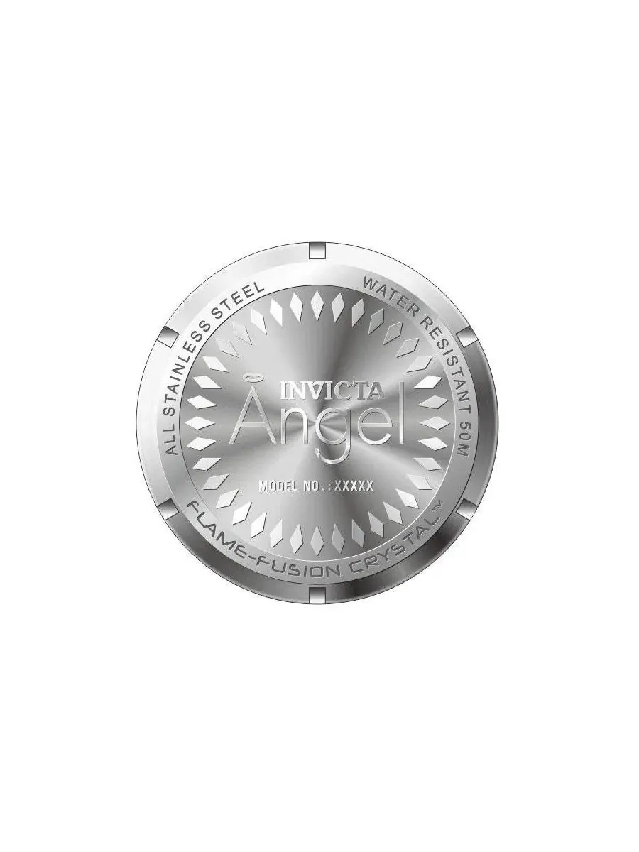 Женские кварцевые часы Angel 12625 с перламутровым циферблатом Invicta — изображение 2 из 3, оттенок розовый золотистый