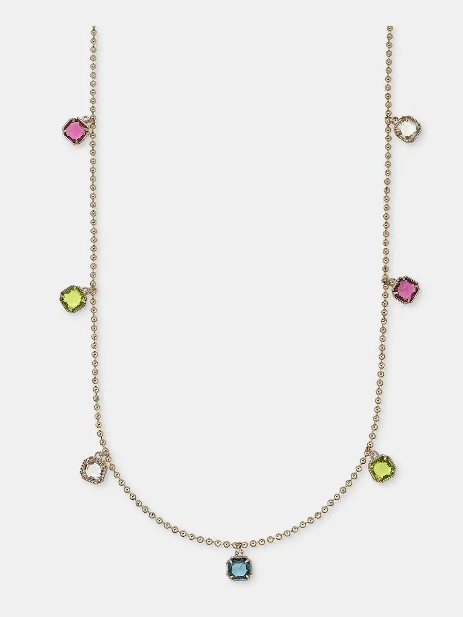 Колье-цепь с подвесками Lauren Ralph Lauren — изображение 1 из 4, оттенок мульти