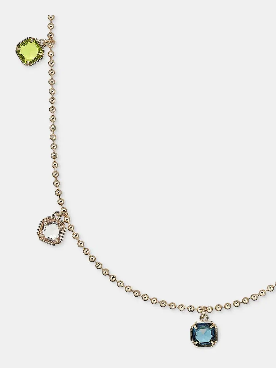 Колье-цепь с подвесками Lauren Ralph Lauren — изображение 2 из 4, оттенок мульти