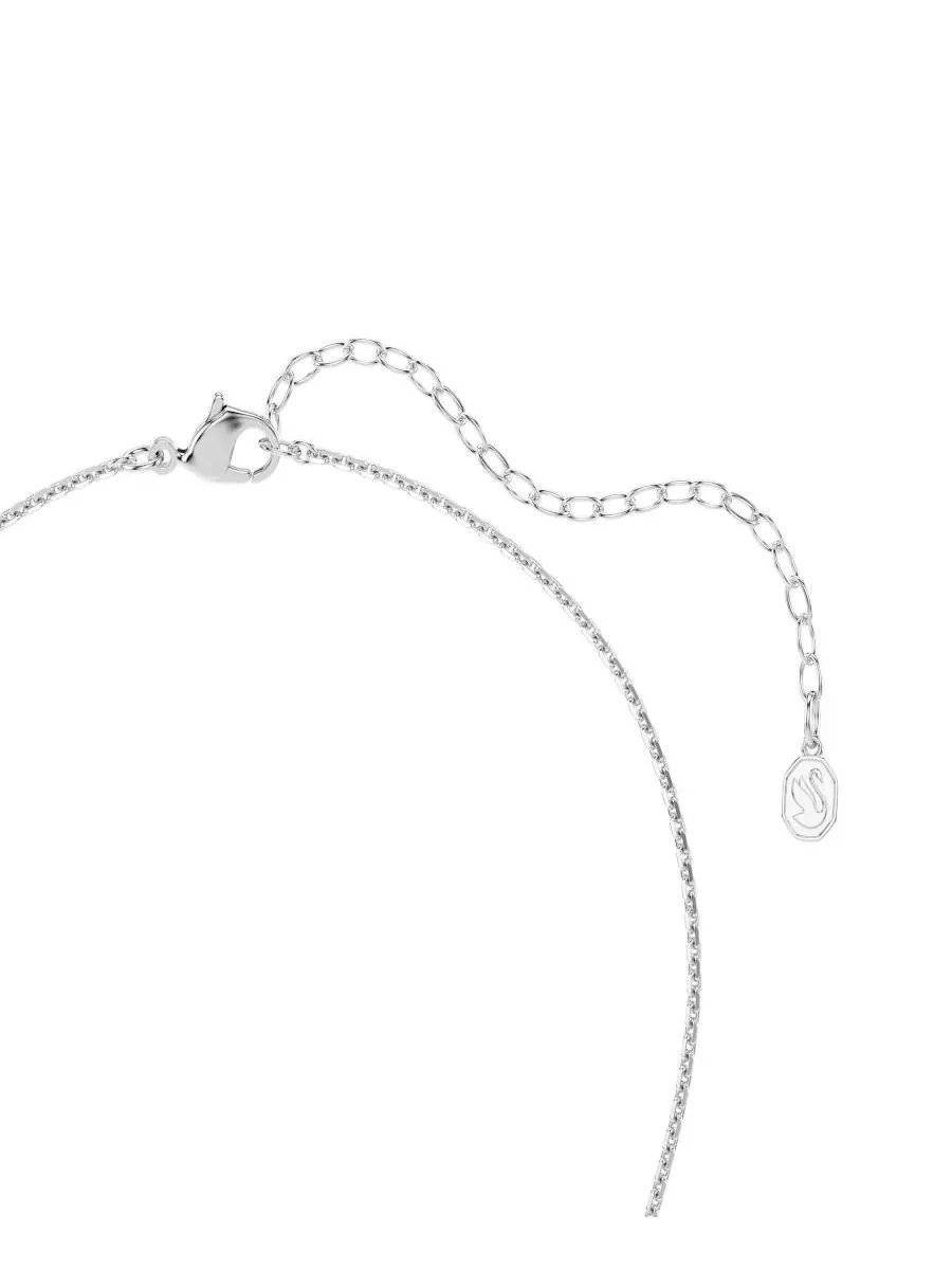 Комплект из колье и сережек Ariana Grande x Rhodium Plated с цветком груши и родиевым покрытием — изображение 5 из 9