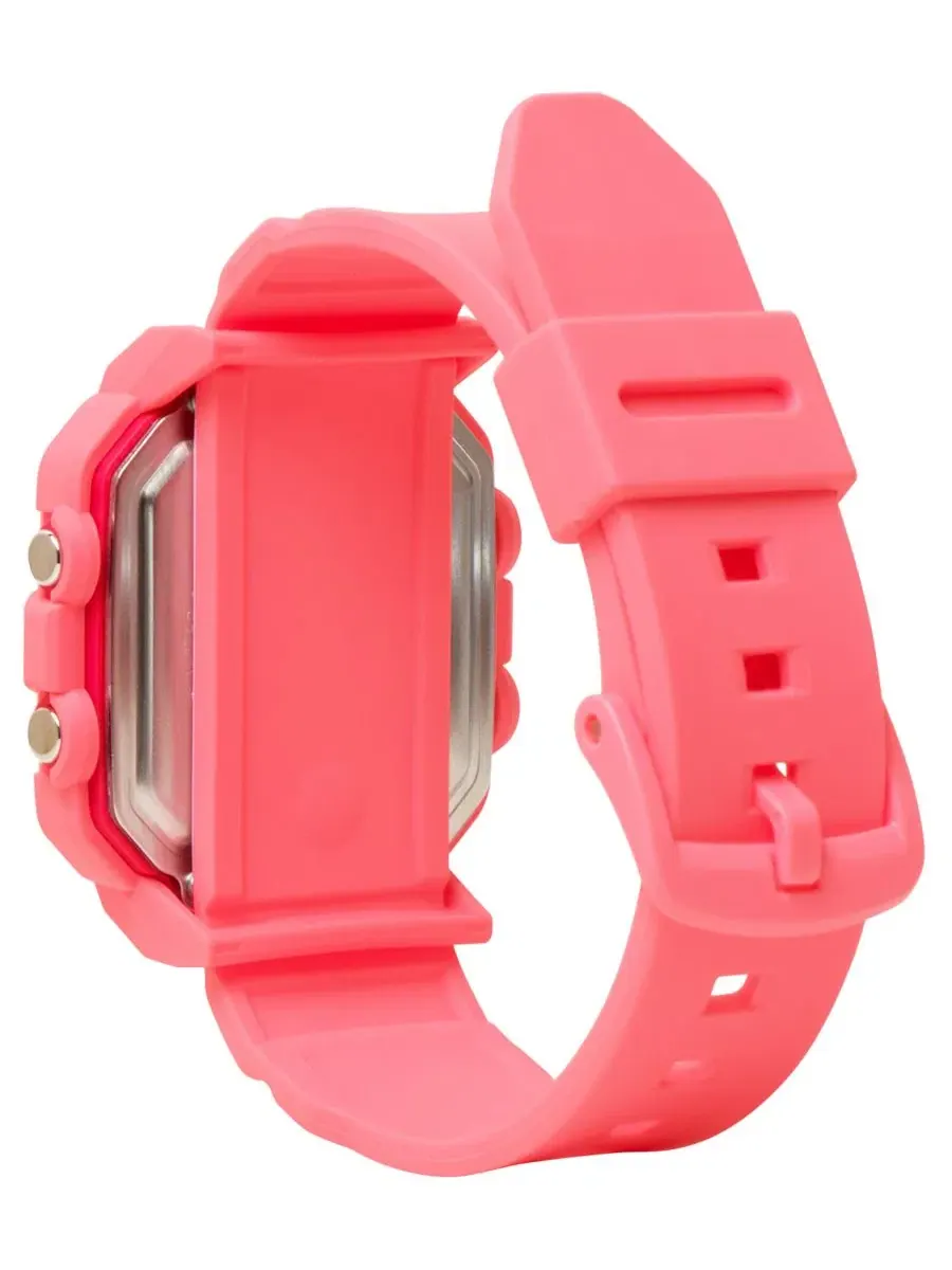 Женские часы из розовой смолы с сердечком и подсветкой, 39 мм G-Shock — изображение 3 из 3, оттенок розовый