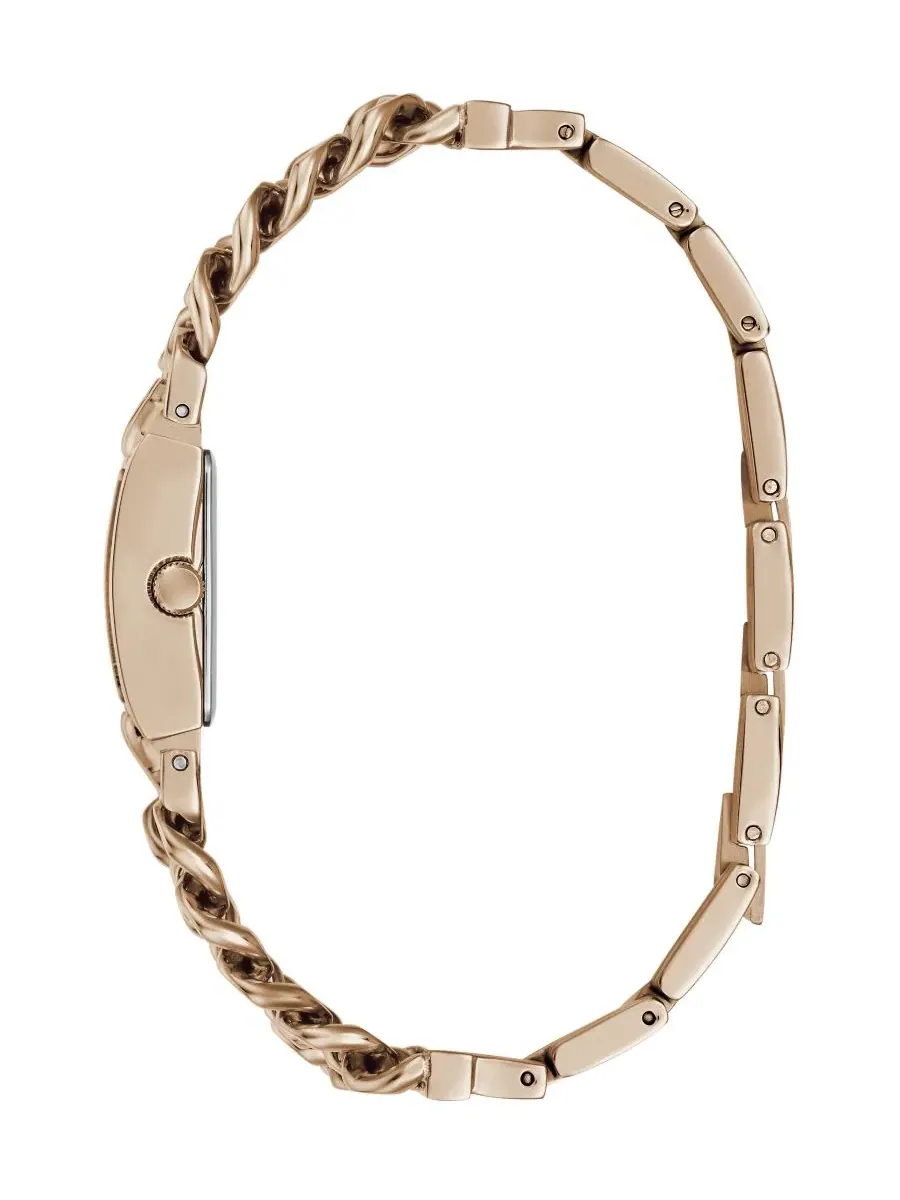 Женские часы с кварцевым механизмом, розовое золото, 20 мм GUESS — изображение 3 из 6, оттенок розовый