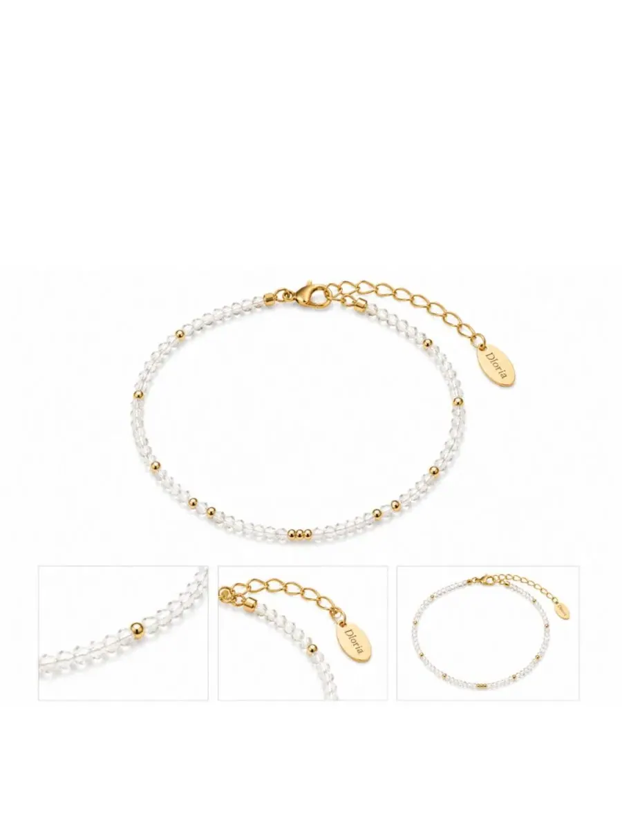 Браслет Sea Mist Beaded Dloria — изображение 2 из 4, оттенок белый