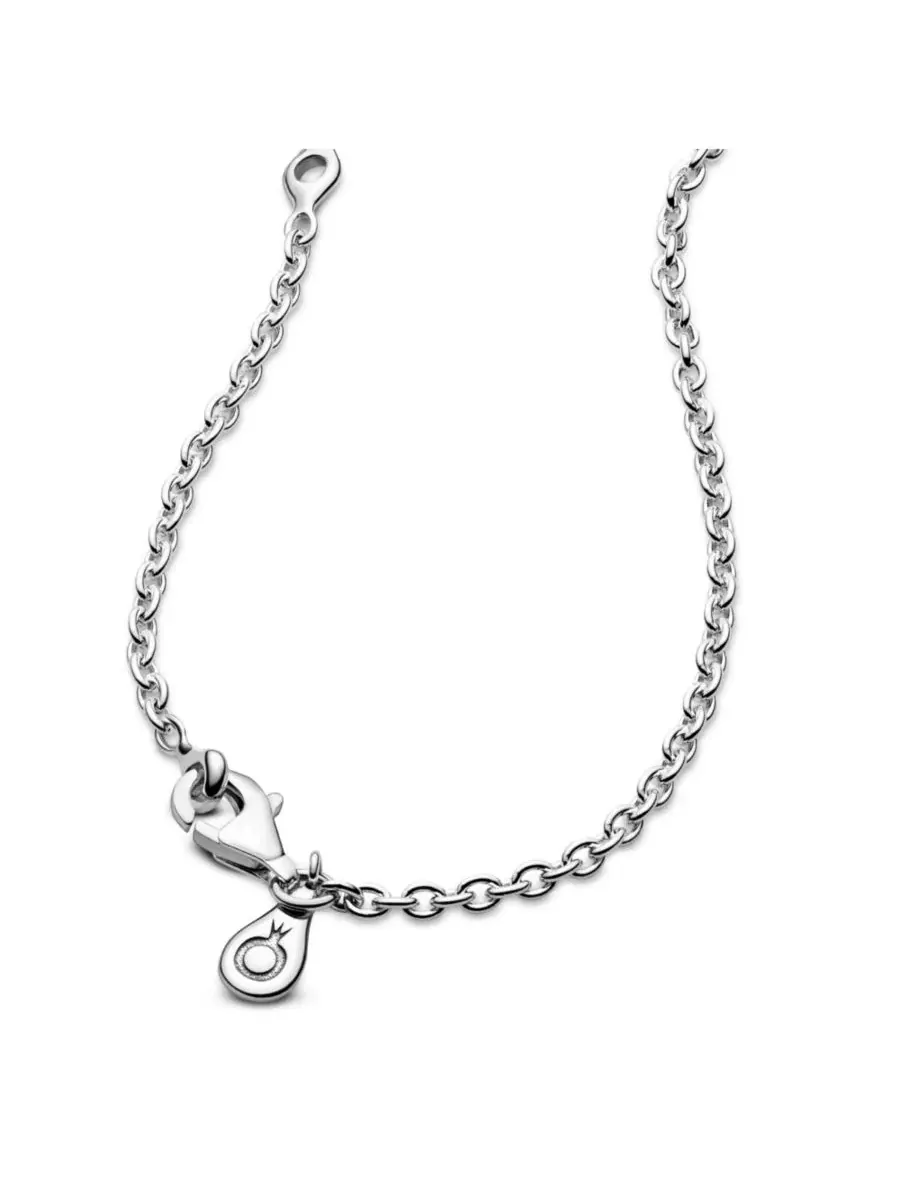 Серебряная цепочка Moments Pandora — изображение 4 из 5, оттенок серебряный