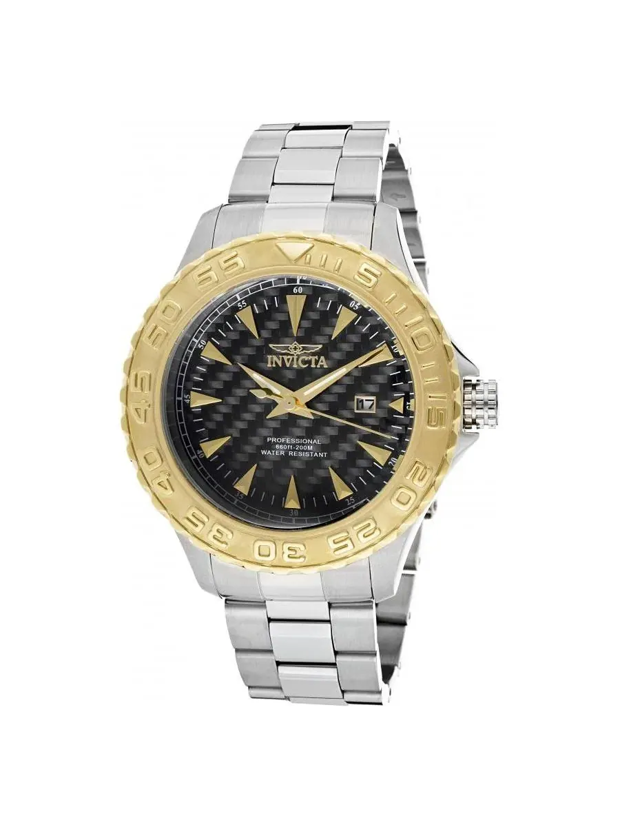 Мужские кварцевые часы Pro Diver 12556 с циферблатом Invicta — изображение 1 из 3, оттенок серебряный