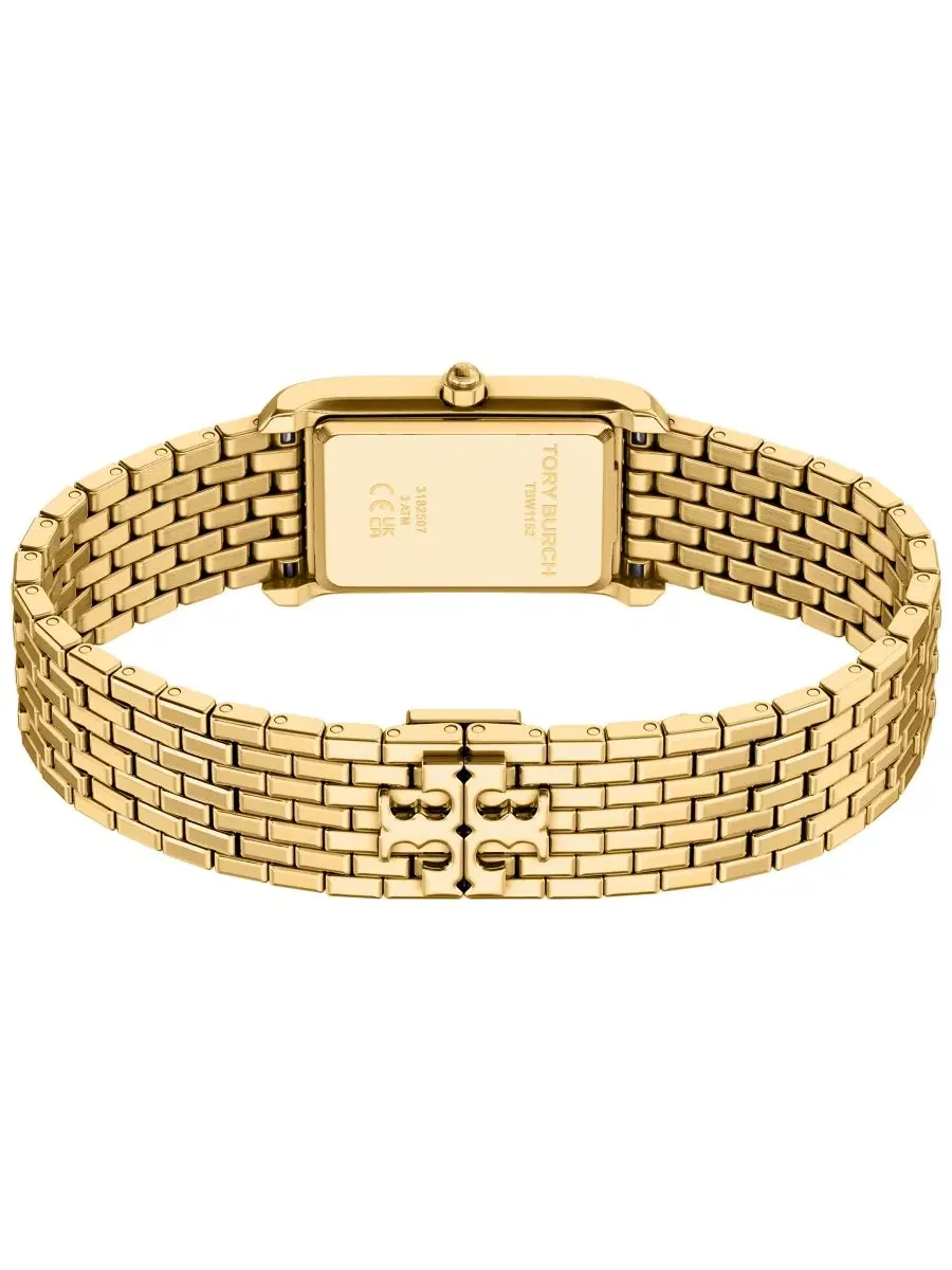 Женские наручные часы Eleanor Slim, кварцевые, из золотистой нержавеющей стали Tory Burch — изображение 4 из 8