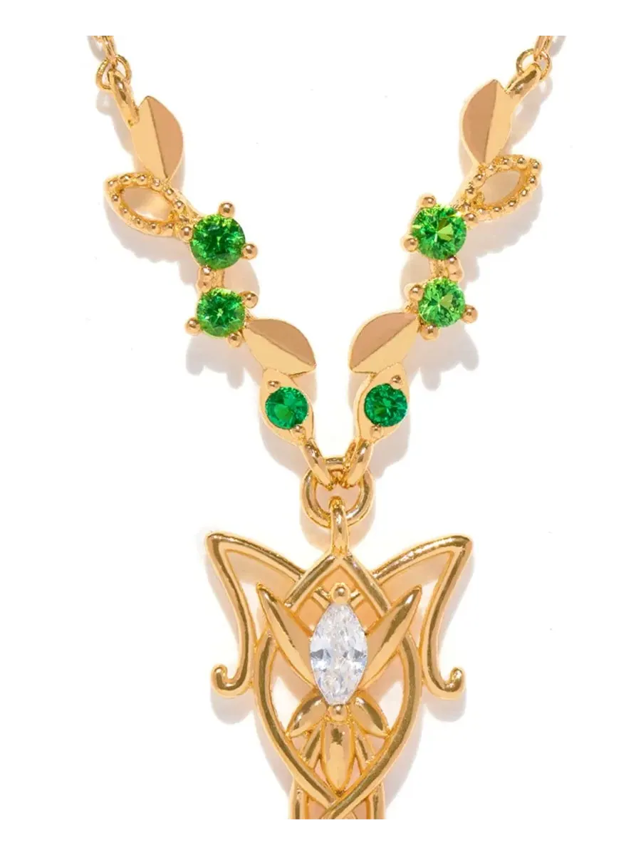 Подвеска-кулон The Lord of the Rings Elven Necklace Girls Crew — изображение 2 из 3, оттенок золото