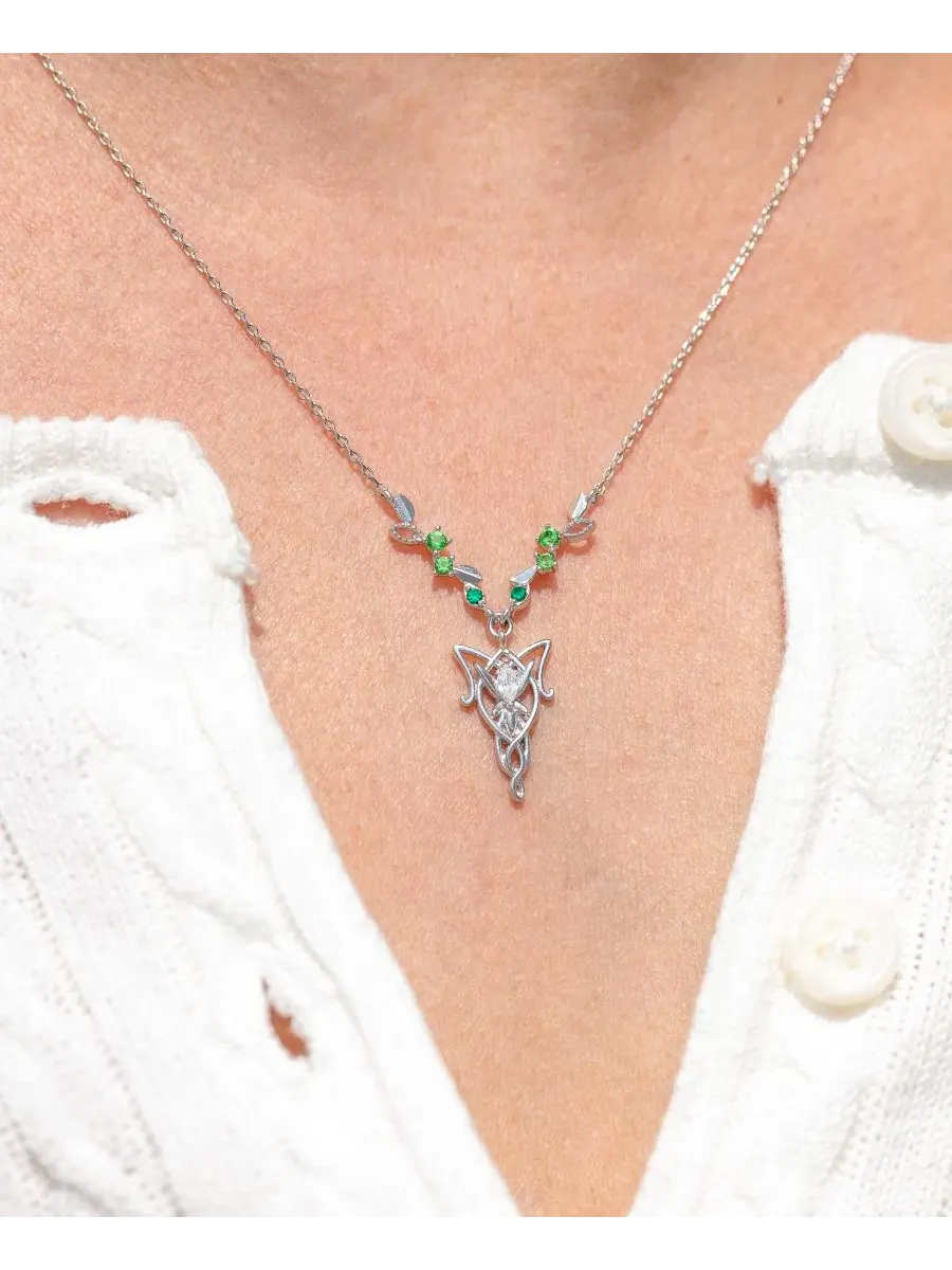 Кулон-подвеска Elven Necklace Girls Crew — изображение 2 из 3, оттенок серебряный