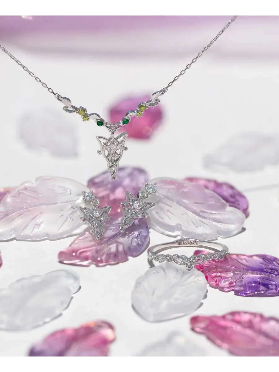Кулон-подвеска Elven Necklace Girls Crew — изображение 3 из 3, оттенок серебряный