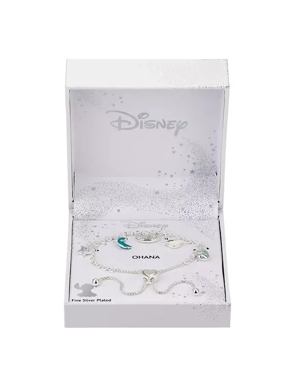 Браслет-Боло в стиле космоса, вышитый кристаллами и перламутром Disney — изображение 2 из 3, оттенок серебряный