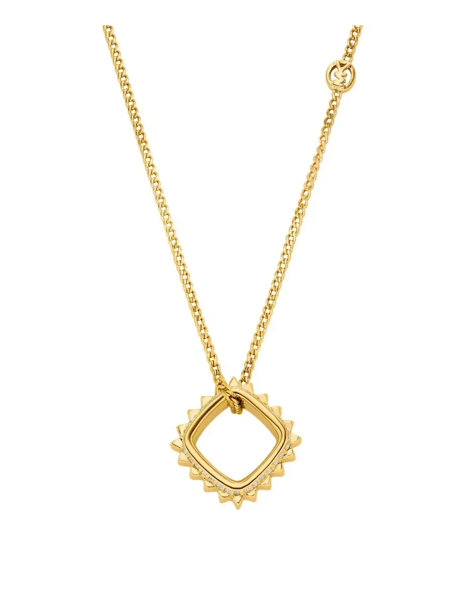 Колье с подвеской Lexington Michael Kors — изображение 3 из 4, оттенок золото