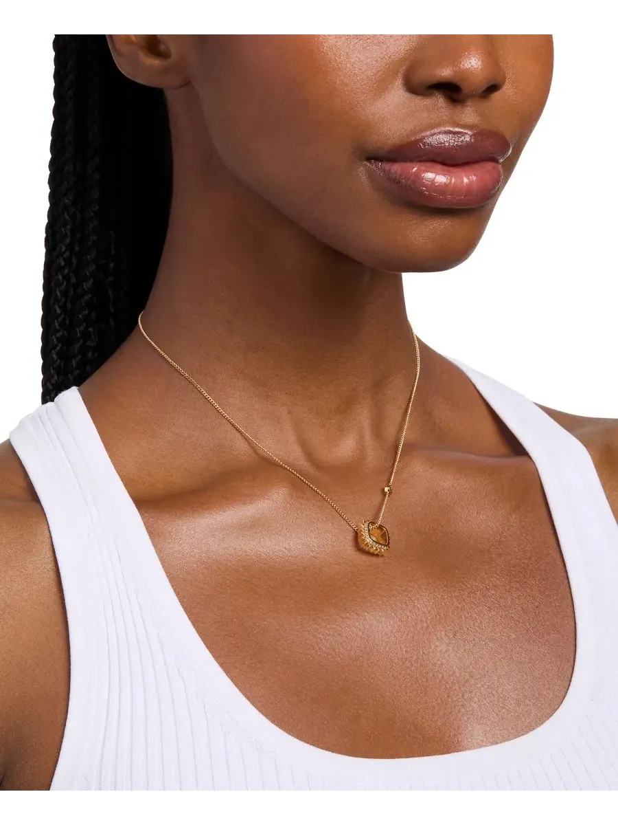 Колье с подвеской Lexington Michael Kors — изображение 4 из 4, оттенок золото