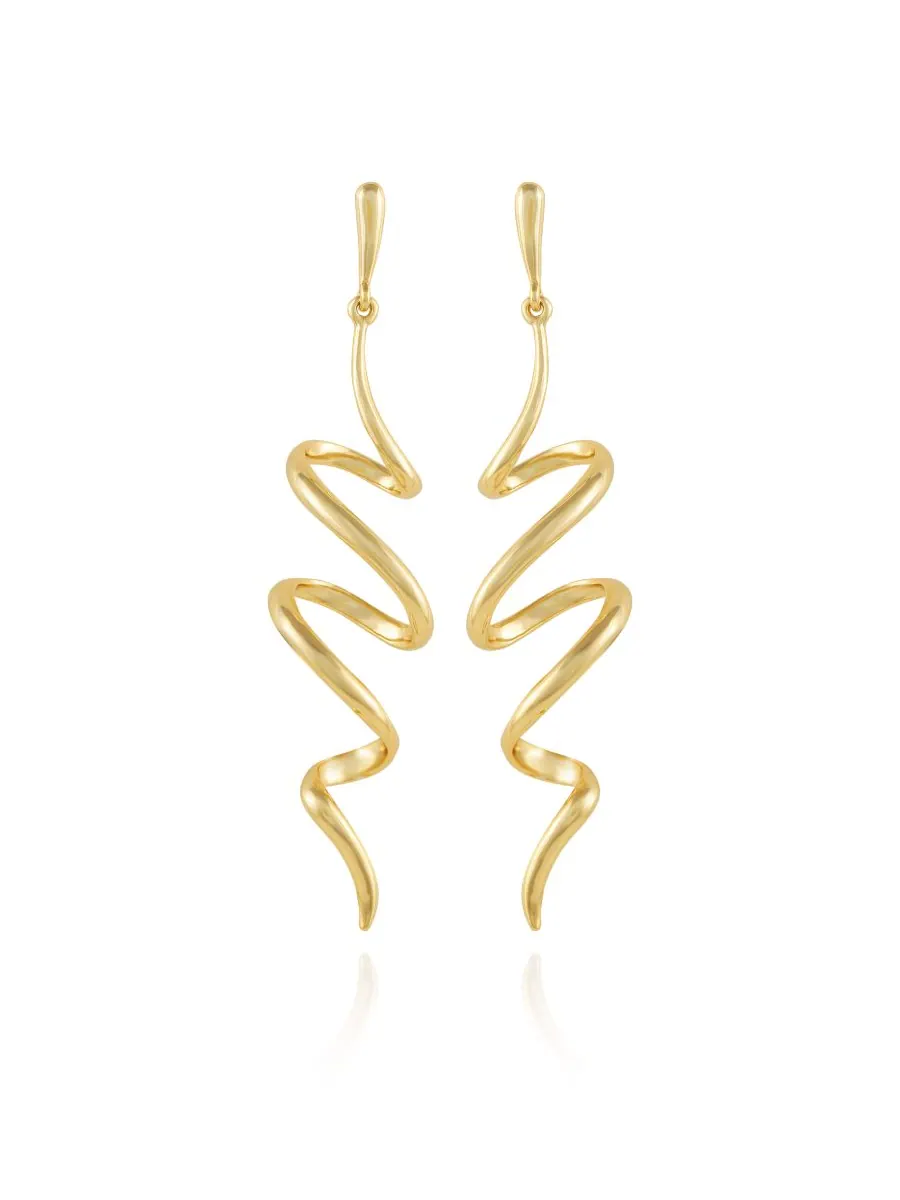 Серьги-штопоры Vince Camuto