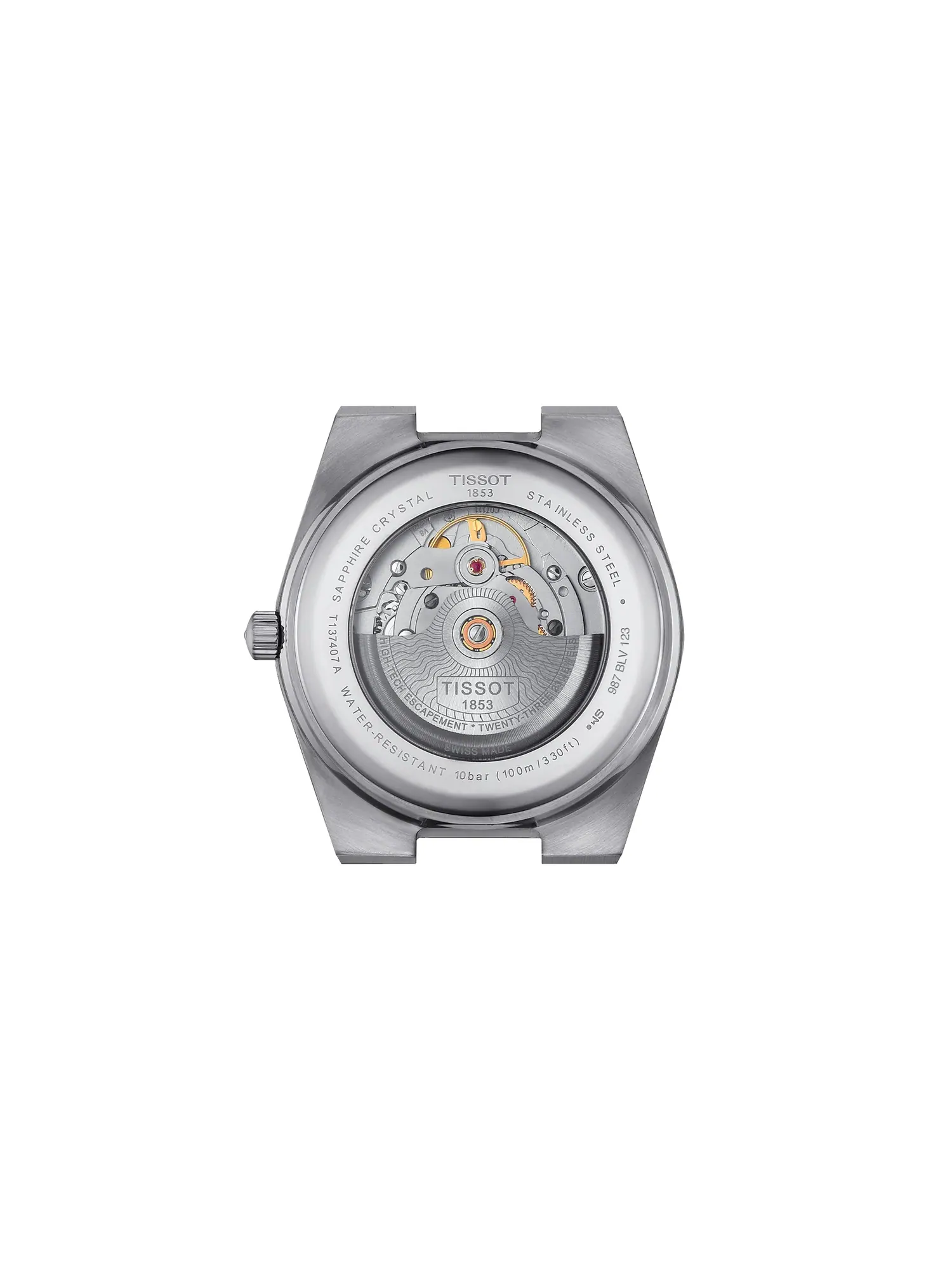Часы Tissot PRX Powermatic 80 — изображение 5 из 7, оттенок черный