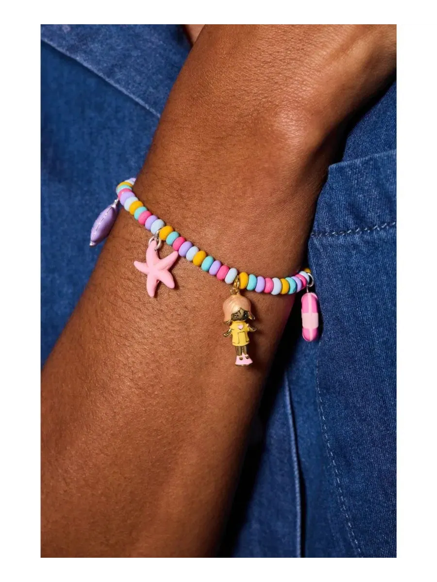 Браслет Polly Pocket Limited Edition Pool Party Stretch Charm Bracelet Alex And Ani — изображение 3 из 3, оттенок нет цвета