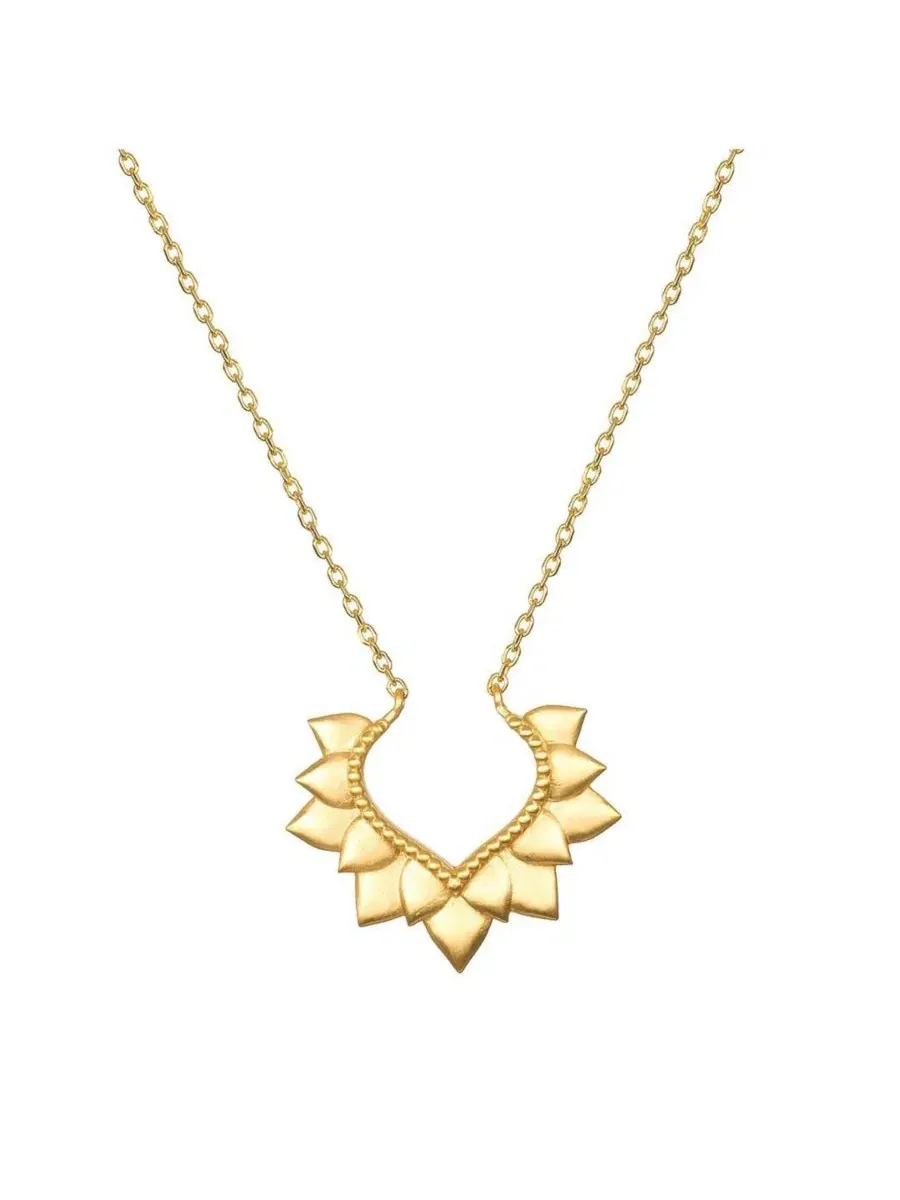 Кулон-подвеска с лотосом Blooming Love Lotus Motif Satya Jewelry — изображение 1 из 3, оттенок нет цвета