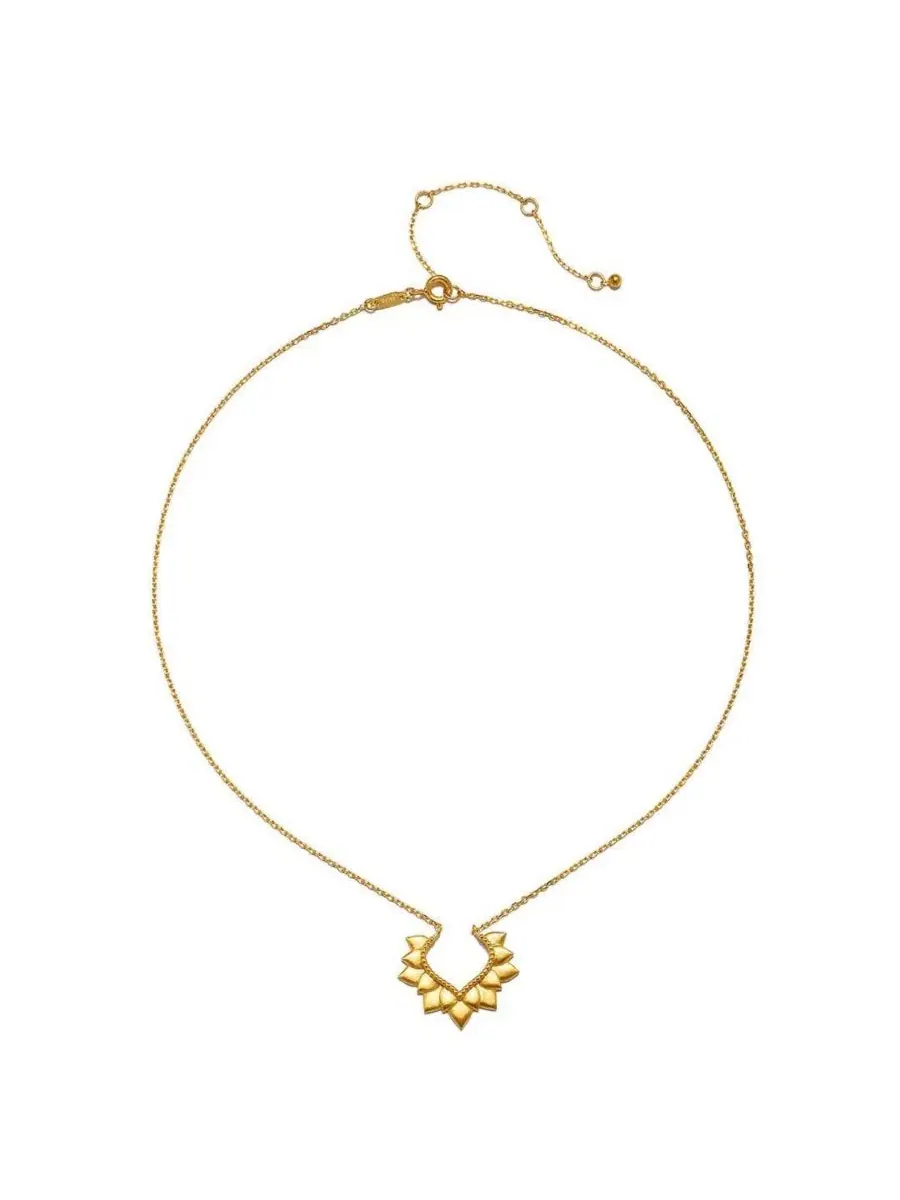 Кулон-подвеска с лотосом Blooming Love Lotus Motif Satya Jewelry — изображение 2 из 3, оттенок нет цвета