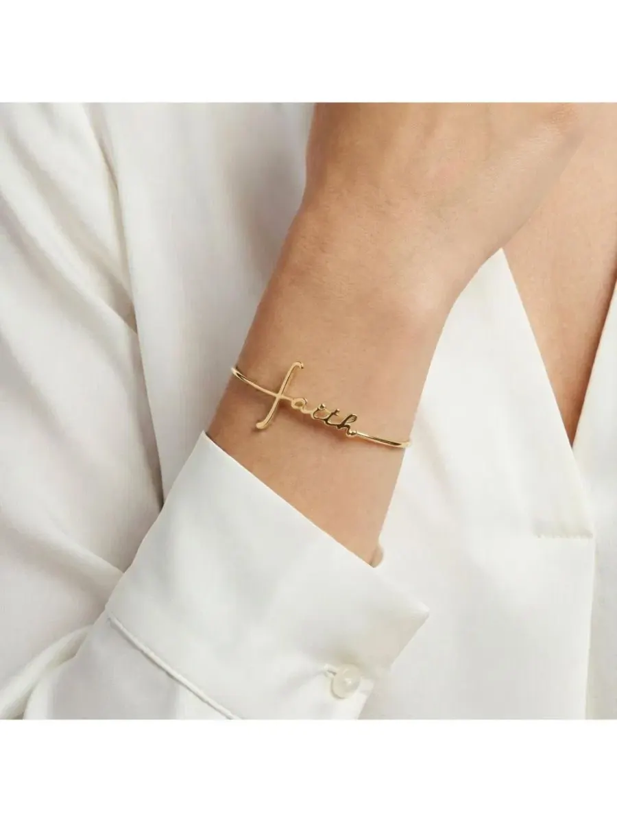 Браслет Faith InLine Alex And Ani — изображение 3 из 3, оттенок золото