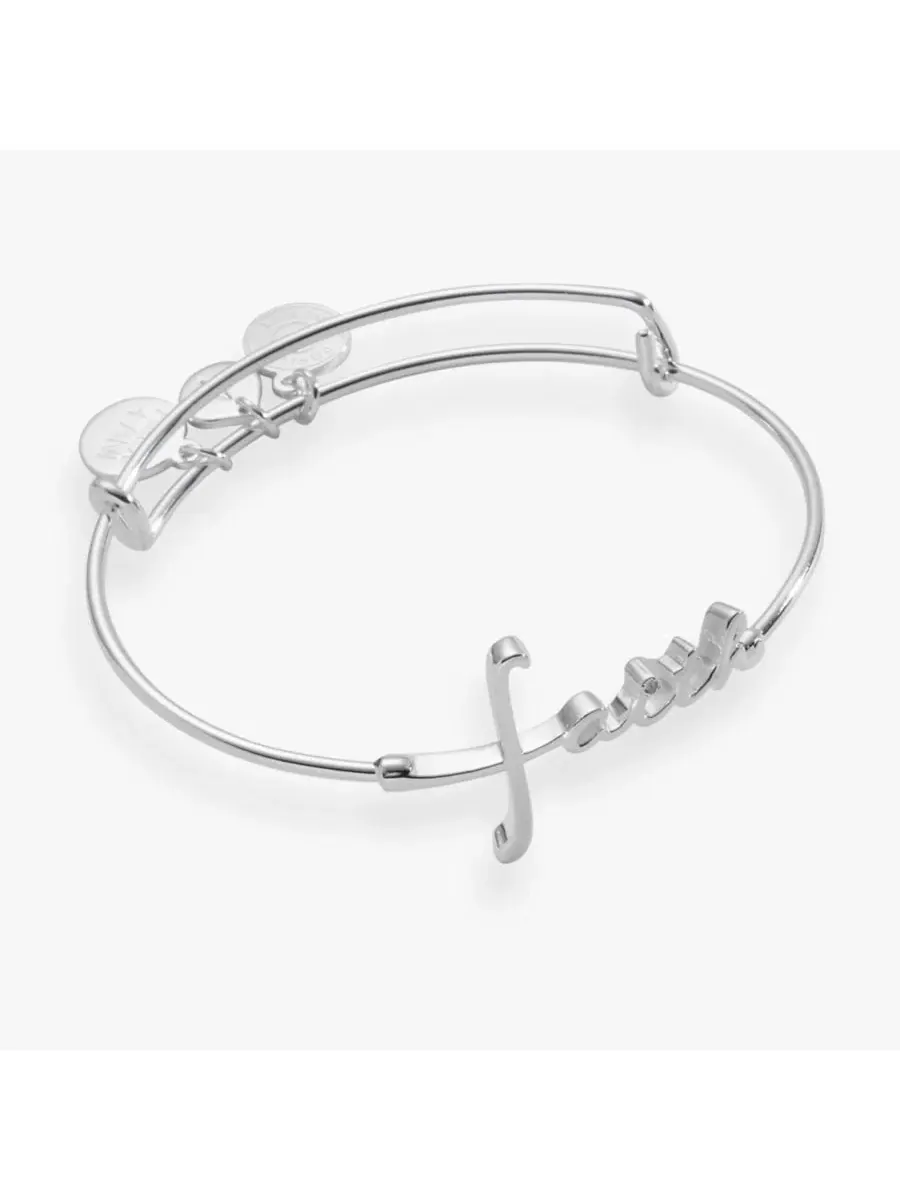Браслет Faith InLine Alex And Ani — изображение 2 из 3, оттенок серебряный