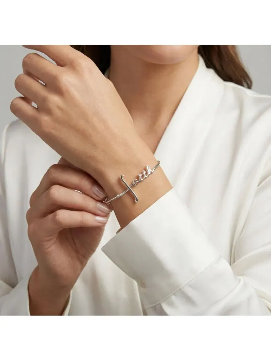 Браслет Faith InLine Alex And Ani — изображение 3 из 3, оттенок серебряный