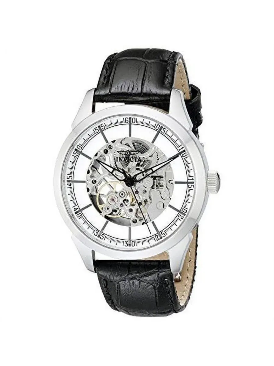 Мужские автоматические часы Specialty 18131 с прозрачным циферблатом Invicta — изображение 3 из 3, оттенок черный