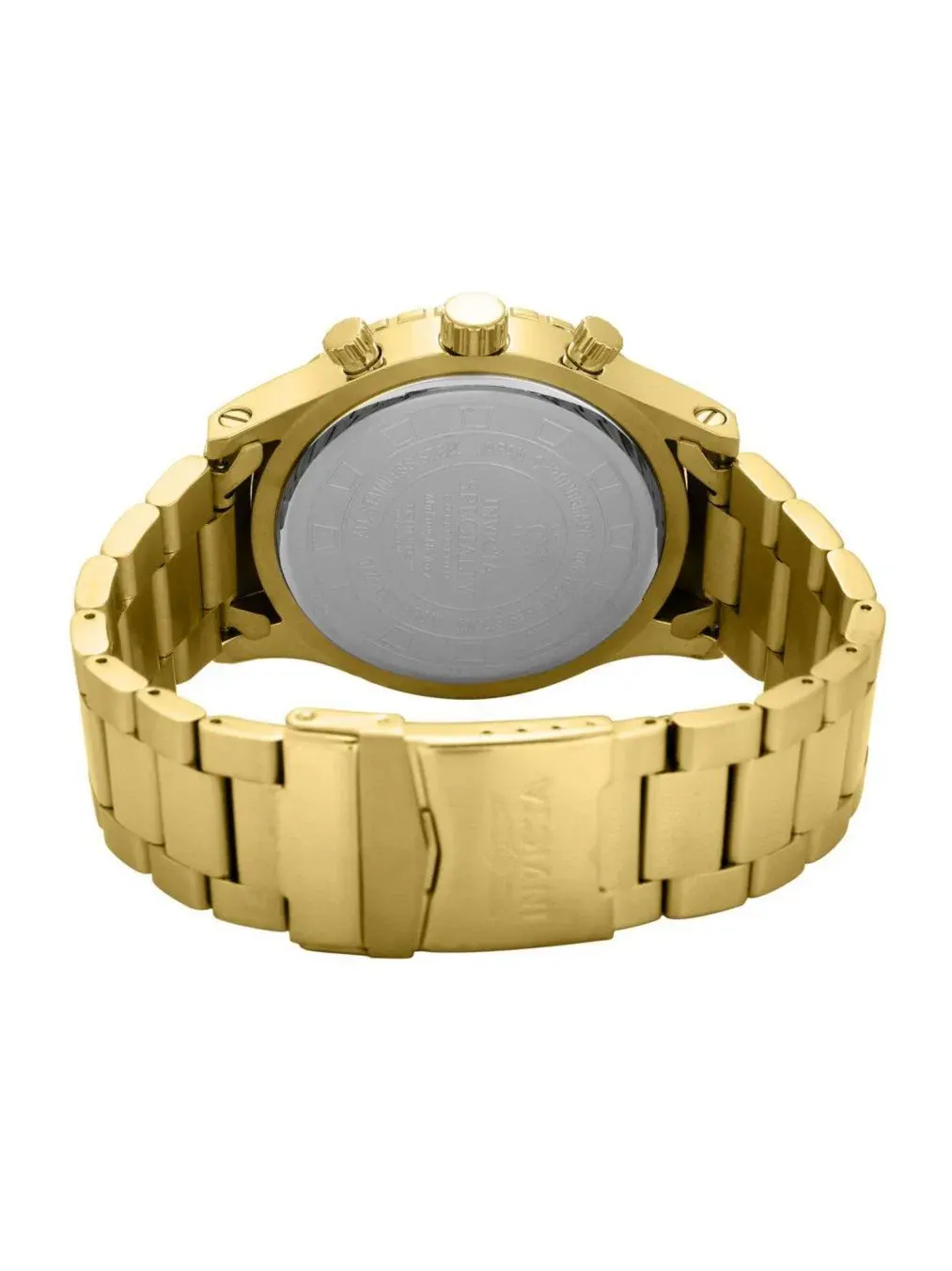 Мужские часы с хронографом Specialty Quartz Invicta — изображение 3 из 3, оттенок золото